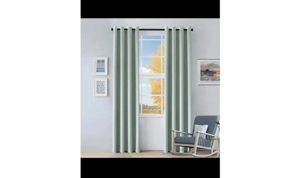 Superior Zuri sea foam curtains
